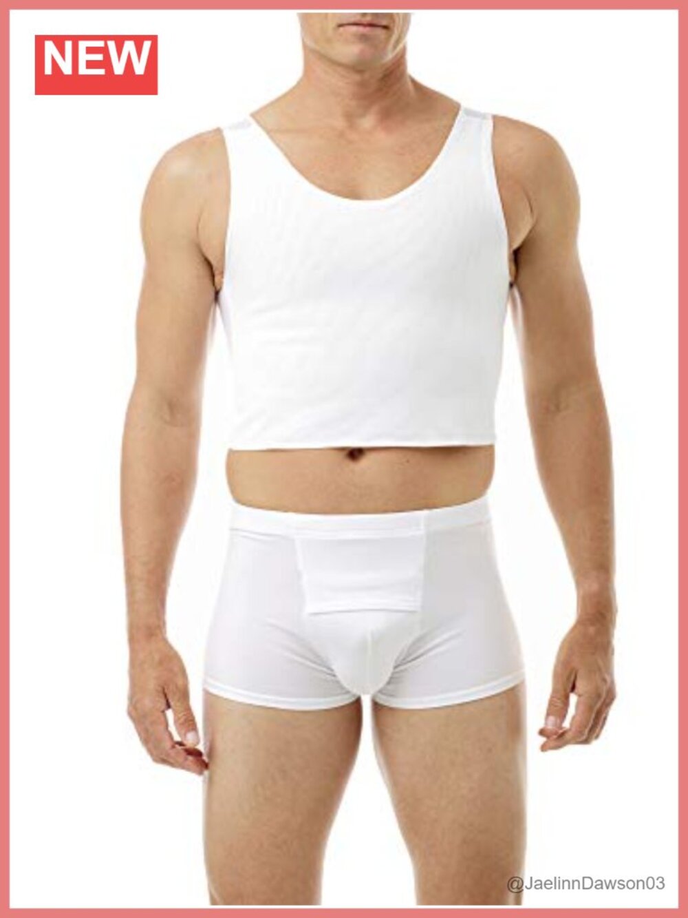 High Power Chest Binder Top Short Tank Compression